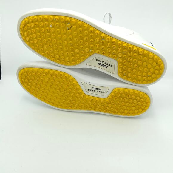 Cole Haan GrandPrø Am Men\'s Size 11 Golf Shoes White Navy Blue Yellow main image 8